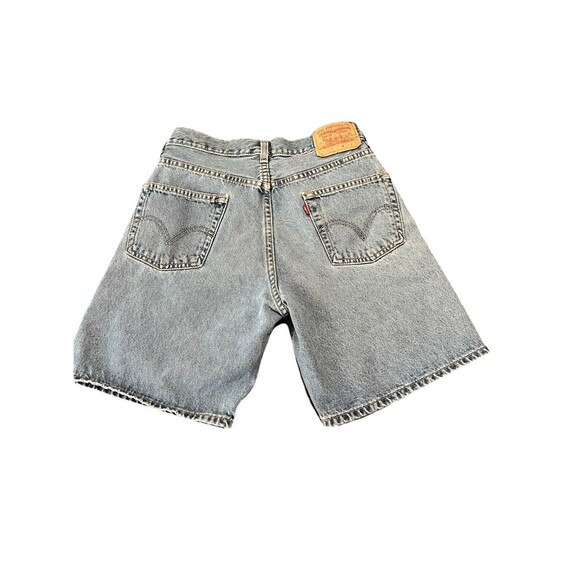 LEVI’S Vintage Y2K 550 Women’s Size 30 Regular Fit Denim Jean Shorts 8" Inseam - Picture 6 of 8